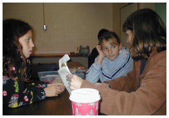 taking the clothing exam